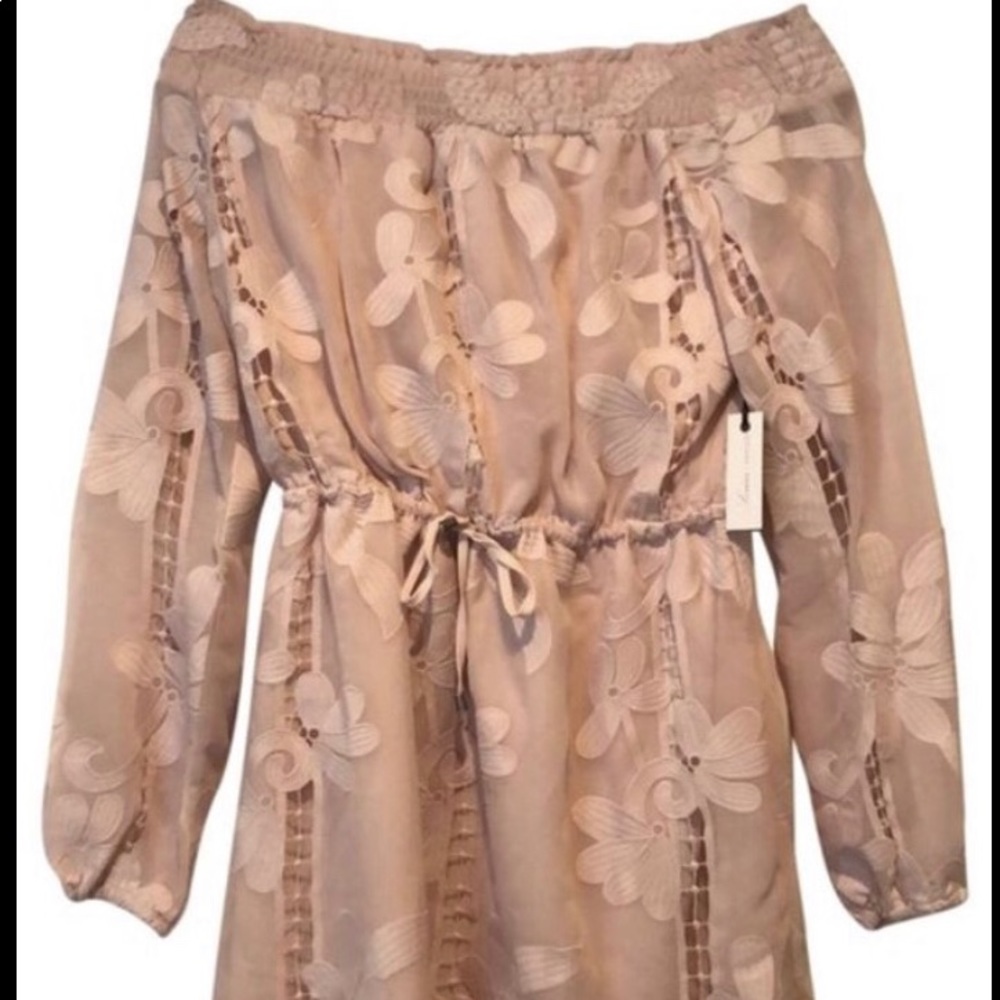 Off the shoulder dress